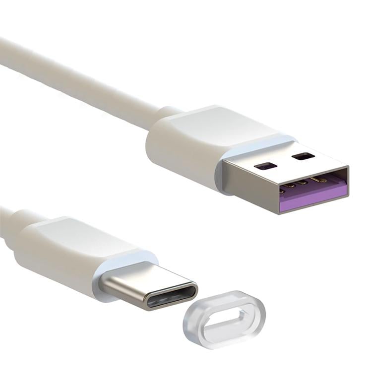 Кабель USB Type-C для живлення та заряджання 20 м Білий (USBType-C20mO)