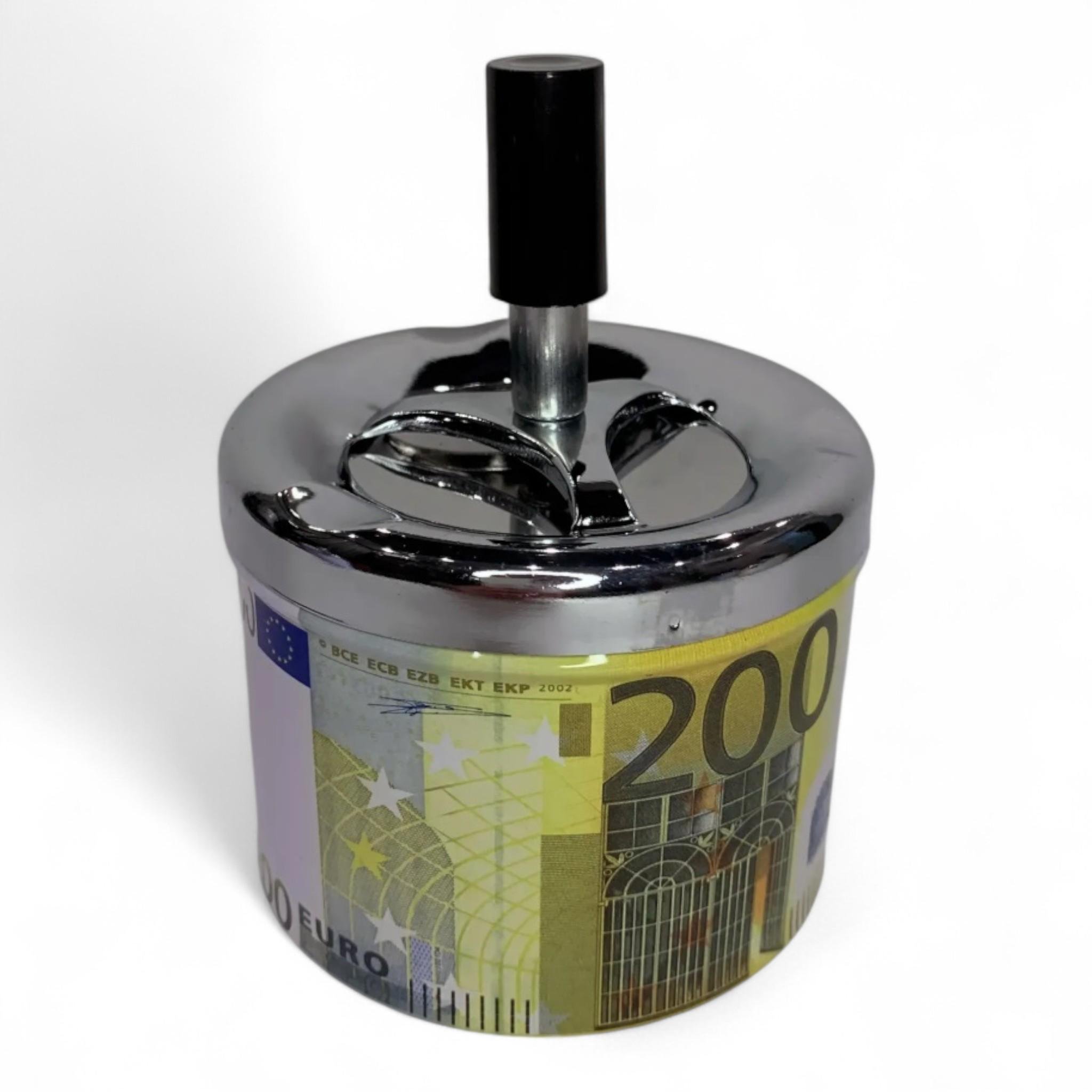 Попільничка металева бездимна Юла ZH-2 200EUR d 9 см (A_ ZH-2/200EUR)