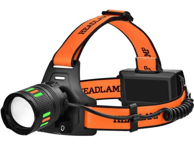 Фонарь налобный Night Vision Fluorescence BL-T203-TG+COB функция Power Bank 2x18650 IP65 Type-C (2927680879) Фонарь налобный Night Vision Fluorescence BL-T203-TG+COB функция Power Bank 2x18650 IP65 Type-C (2927680879)