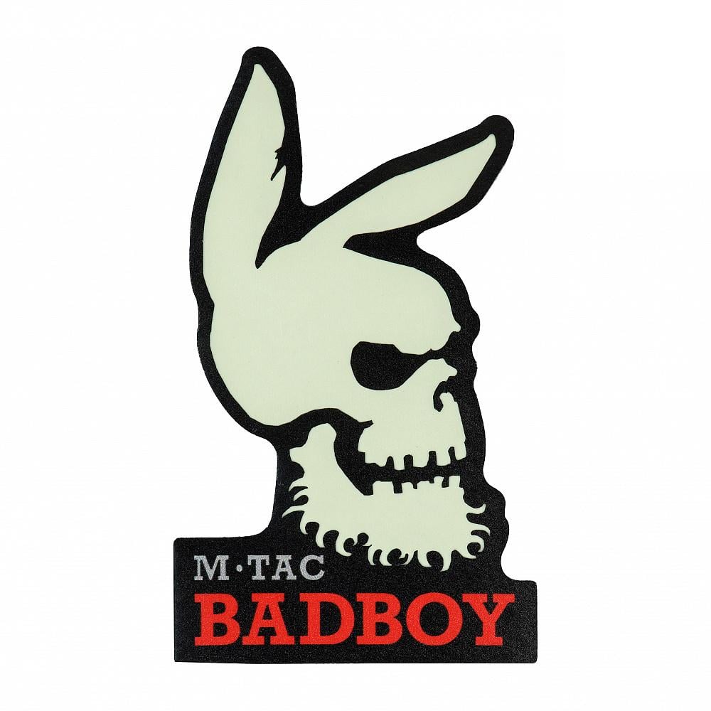 Нашивка M-Tac Bad Boy Black/GID (4000001000) Нашивка M-Tac Bad Boy Black/GID (4000001000)