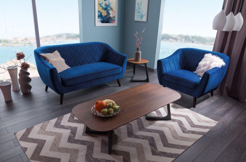 Диван Signal MOLLY 2 Welur Синій (MOLLY2V86GR) - фото 7 Диван Signal MOLLY 2 Welur Синій (MOLLY2V86GR) - фото 7