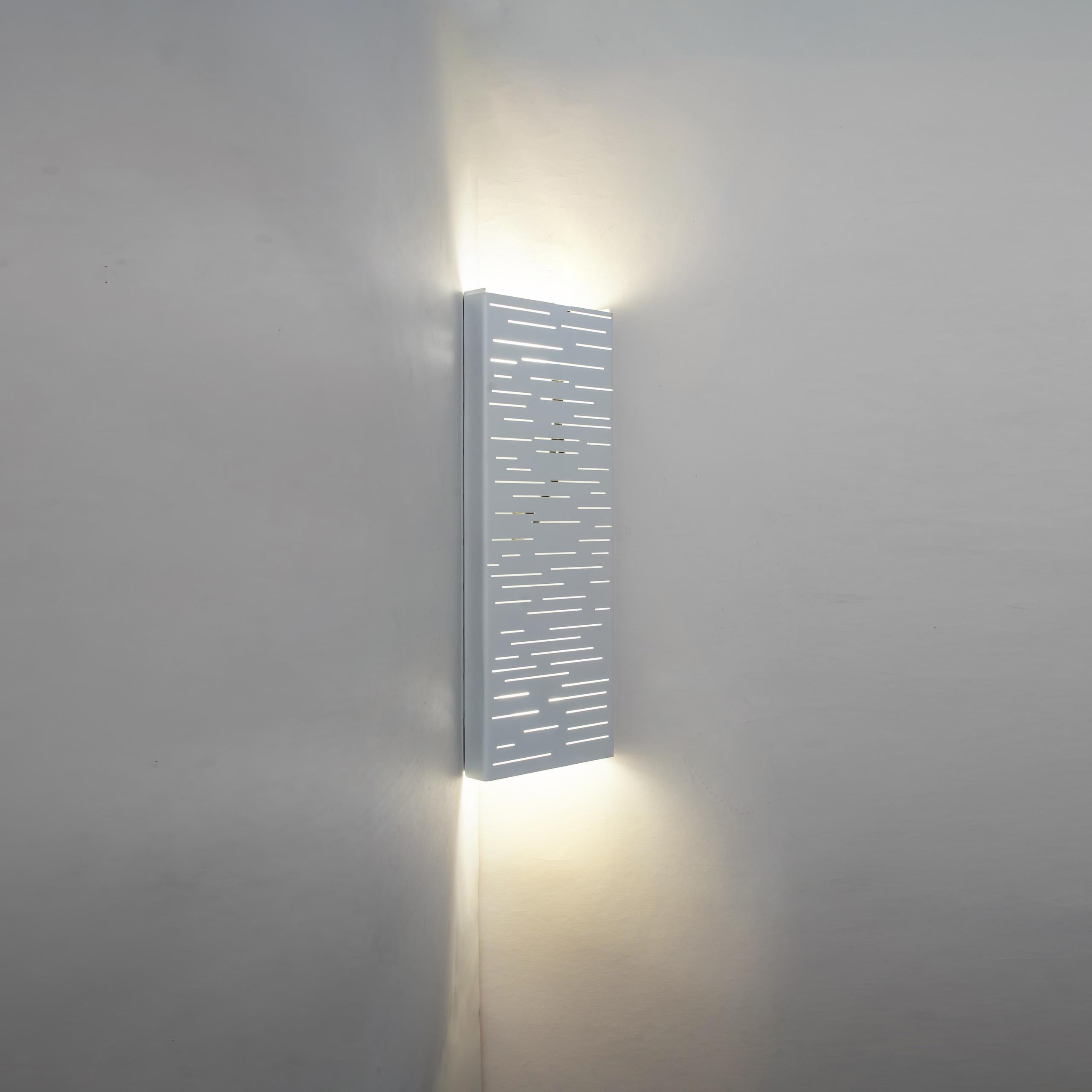 Светильник настенный угловой MSK ELECTRIC Sieve NL 23702-3 WH под две лампы Белый