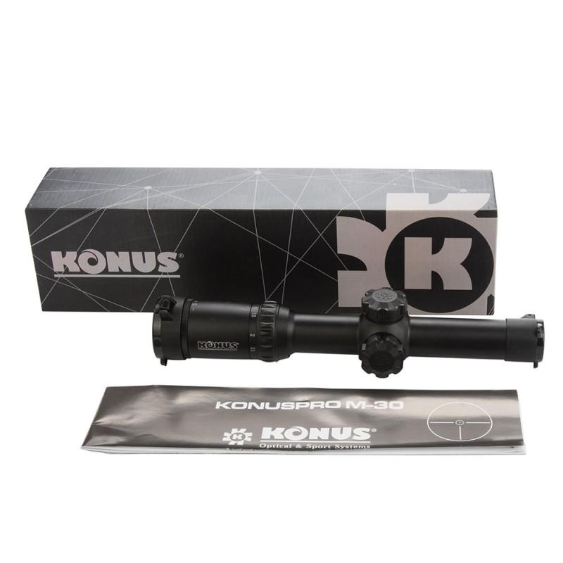 Оптичний приціл Konus M-30 24 мм 1-4x (agr80010) - фото 4 Оптичний приціл Konus M-30 24 мм 1-4x (agr80010) - фото 4