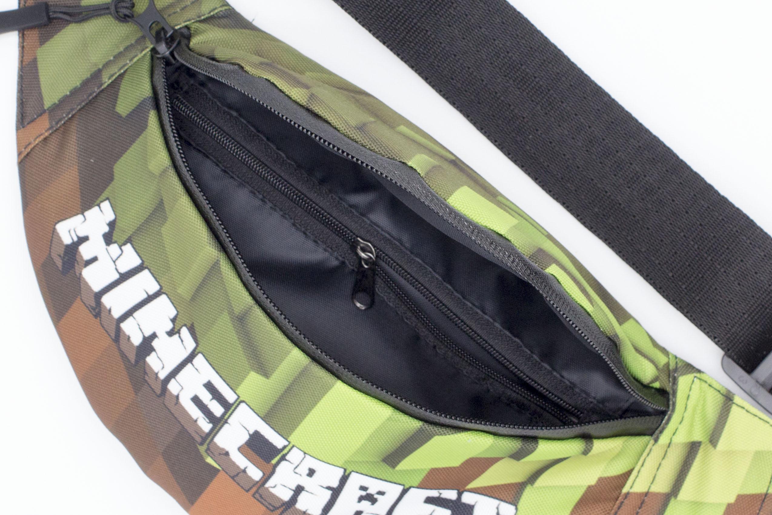 Сумка бананка Майнкрафт Лого (24103899) - фото 4 Сумка бананка Майнкрафт Лого (24103899) - фото 4