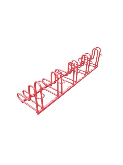 Велопарковка Волна 1650х530х450 мм Красный