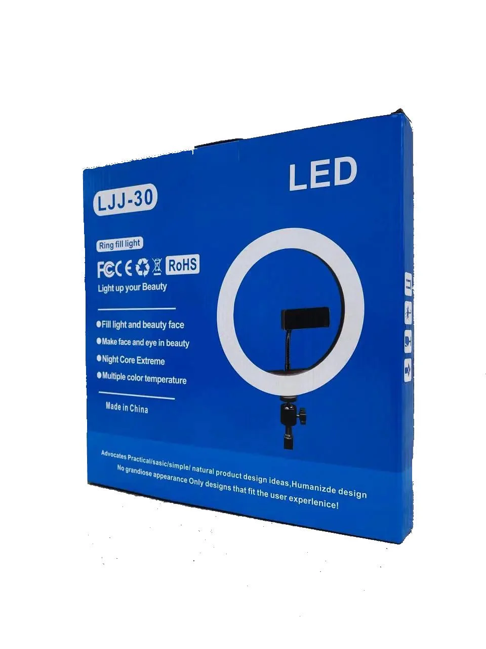 Лампа кольцевая RGB-LJJ-30 Ring Fill Light 30 см (14104584) - фото 5