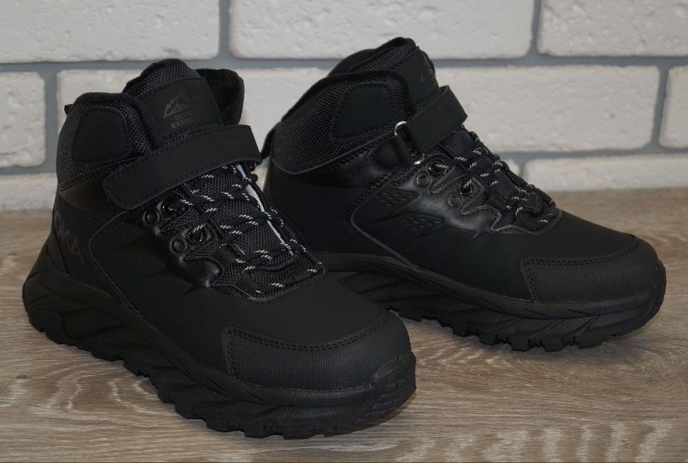 Ботинки зимние детские/подростковые BBT kids р. 34 21,5 см Черный (31565-34) - фото 4