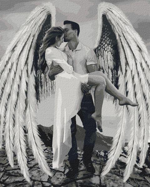 Картина по номерам Идейка Мой ангел-хранитель 40x50 см (KHO4511)