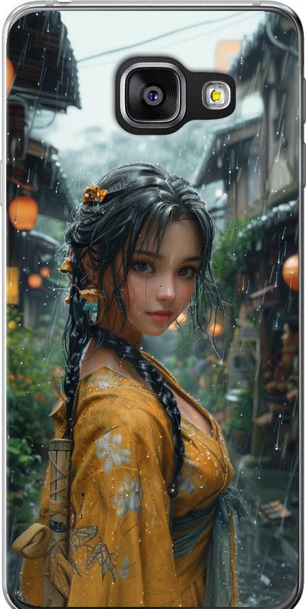 Чехол на Samsung Galaxy A3 (2016) A310F Anime-girl (6133t-159-42517)