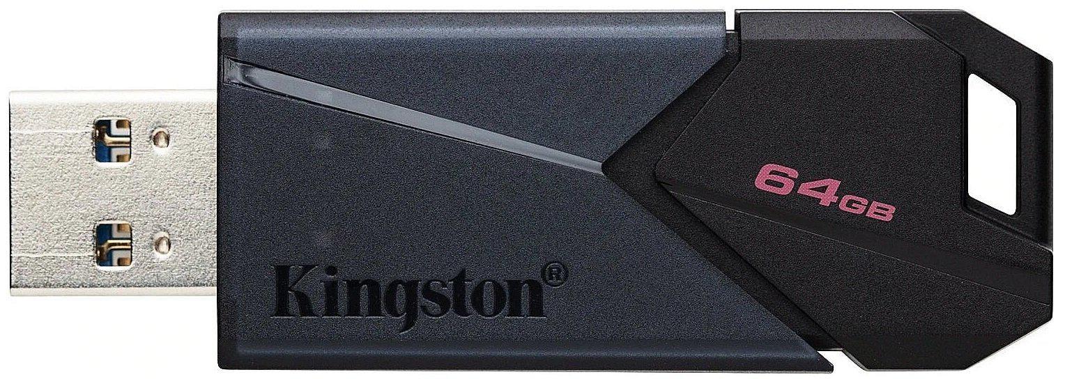 Флэш-память Kingston Gen1 DT Exodia USB 3.2 64 Gb Onyx (22965289)