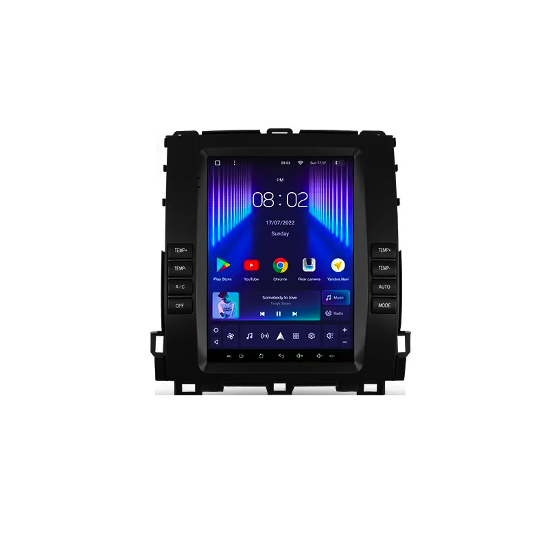 Автомагнитола штатная Teyes TPRO 2 для Toyota Land Cruiser Prado 120 2002-2009 Tesla style Android TPRO2 4/64 Wi-Fi/4G комплектация A