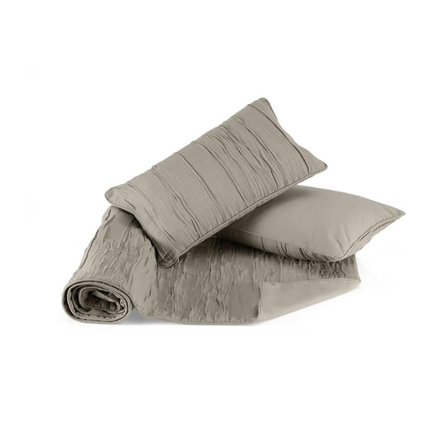 Покривало раннер з наволочками Penelope Alice light grey 70х250+35х55 см 2 Світло-сірий (svt-2000022278904) - фото 3 Покривало раннер з наволочками Penelope Alice light grey 70х250+35х55 см 2 Світло-сірий (svt-2000022278904) - фото 3