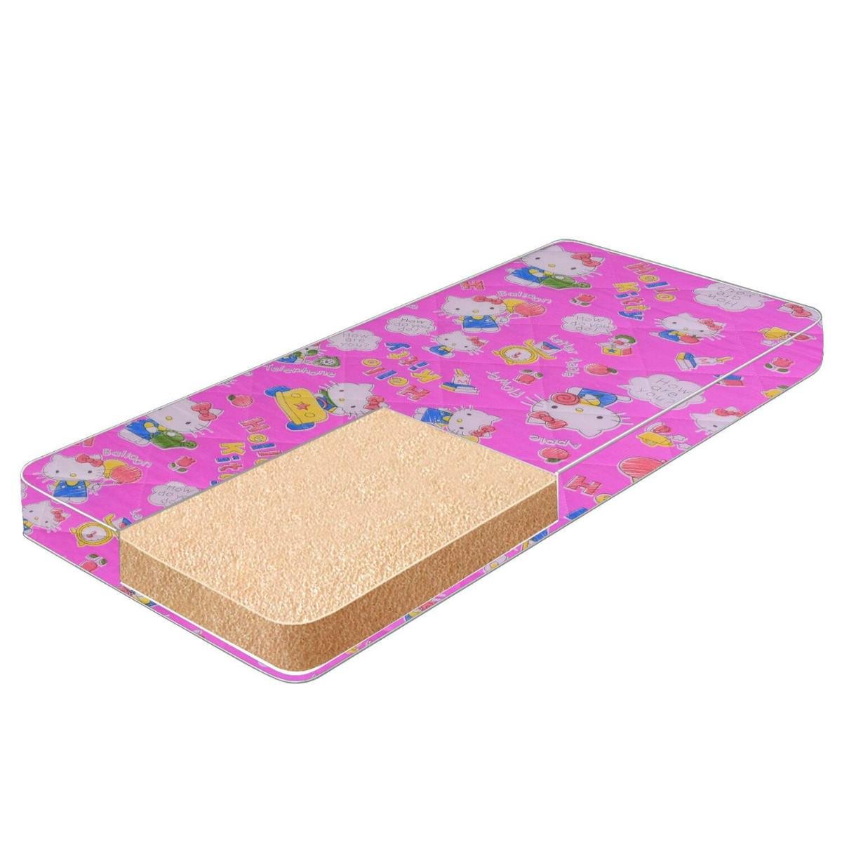 Матрац дитячий Homefort Kitty 120х60х6 см Рожевий (111233)