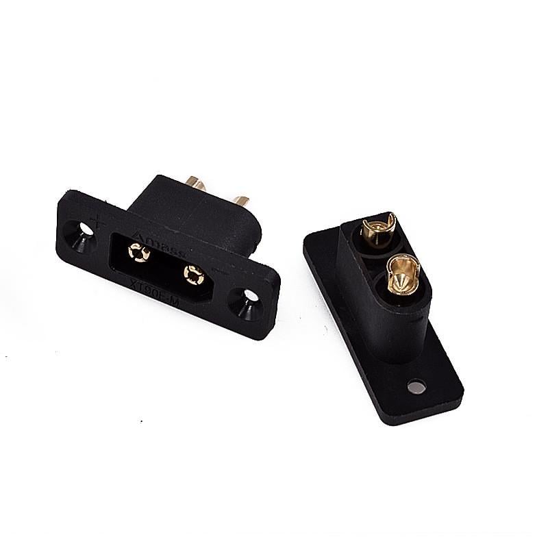 Конектор Amass XT90E-M 23123 з фіксованим отвором (2475130060) - фото 2 Конектор Amass XT90E-M 23123 з фіксованим отвором (2475130060) - фото 2