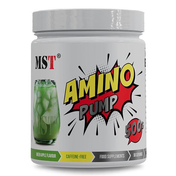 Комплекс для тренировки MST Nutrition Amino Pump 500 г 50 порций Green Apple (000025092)