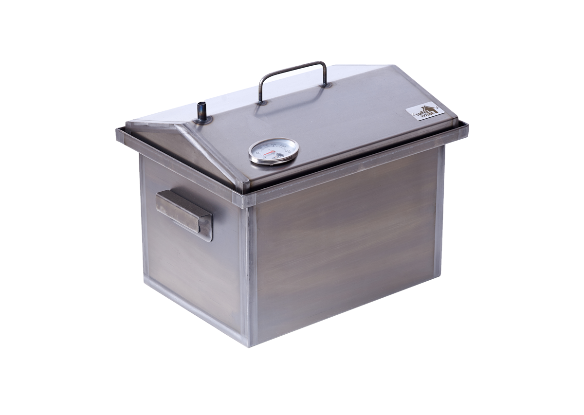 Коптильня з термометром та аксесуарами Smoke House M 400х300х320 мм до 4 кг (2689474053) Коптильня з термометром та аксесуарами Smoke House M 400х300х320 мм до 4 кг (2689474053)