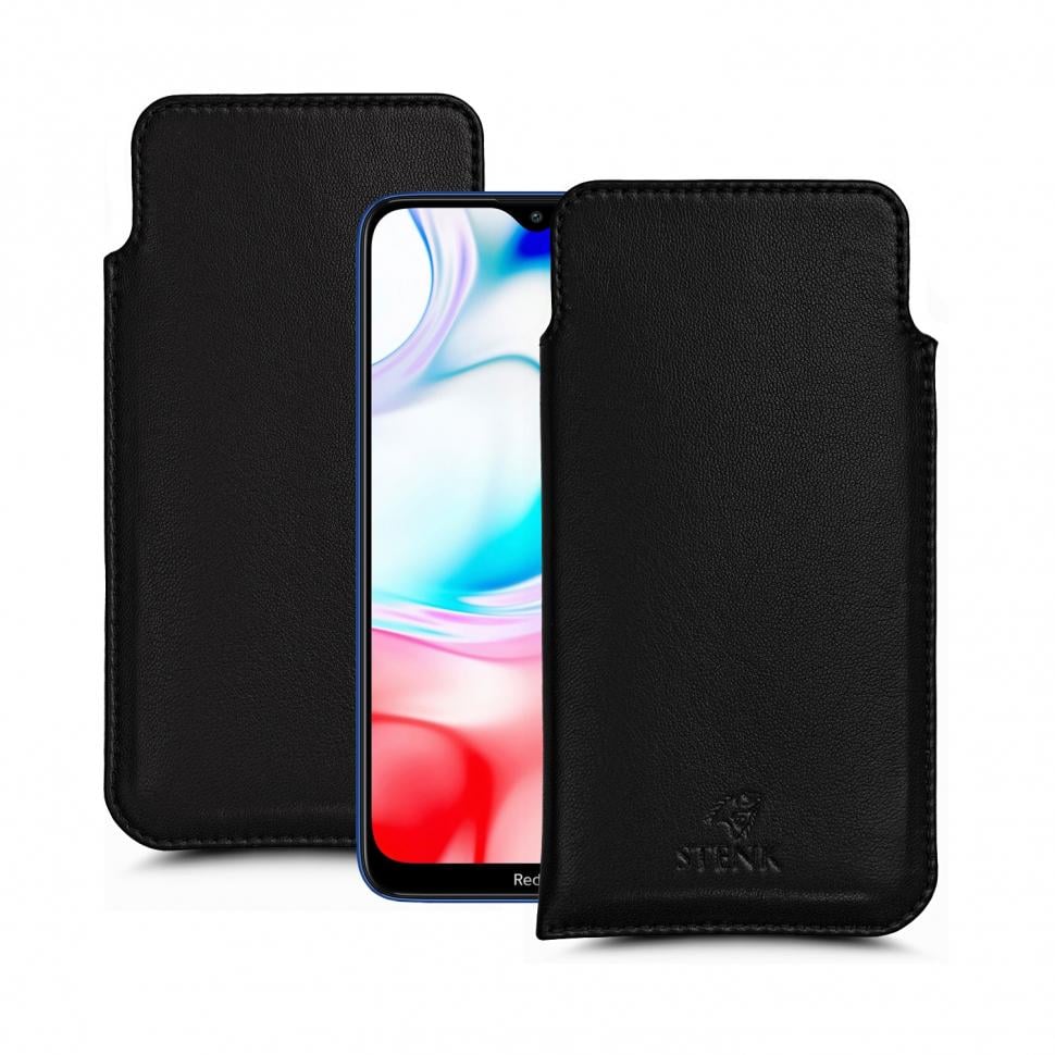 Футляр Stenk Elegance для Xiaomi Redmi 8 Черный (64552)