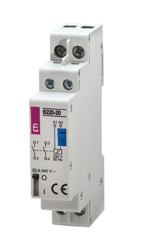 Контактор импульсный ETI RВS 232-20 2P 32A 2NO 230V (2464105)