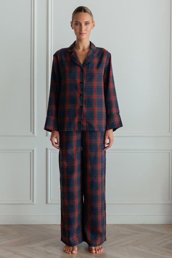 Пижамный костюм Gift с брюками фланелевый M/L (29517778) Пижамный костюм Gift с брюками фланелевый M/L (29517778)