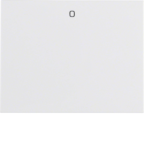 Панель лицевая Berker K.1 для двухполюсного выключателя Полярная белизна (14257109)