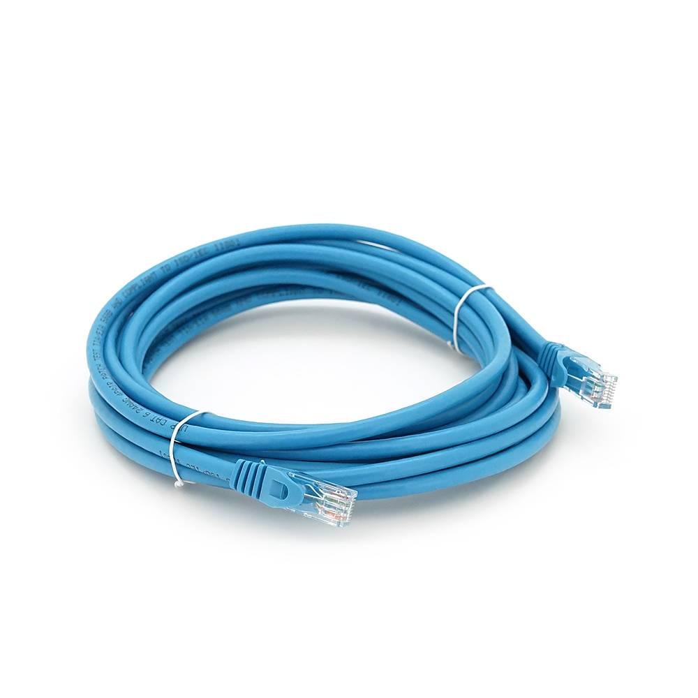 Патч-корд литий Ritar UTP RJ45 Cat.6 5 м Cu мідь Q150 Синій Патч-корд литий Ritar UTP RJ45 Cat.6 5 м Cu мідь Q150 Синій