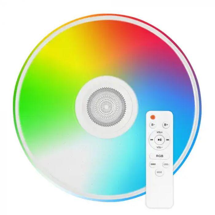 LED-светильник круглый Biom SMART SML-R28-80-M-FRGB 80W 6400 Lm Белый (27712551)