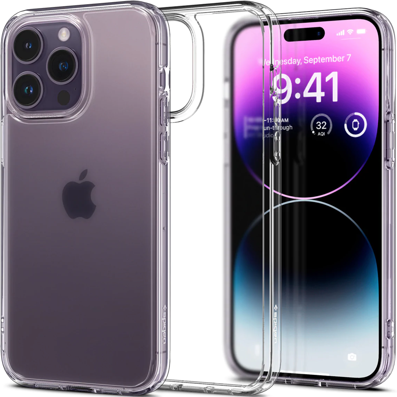 Чехол накладка Spigen Ultra Hybrid Case for iPhone 14 Pro Max, Clear (ACS04816)