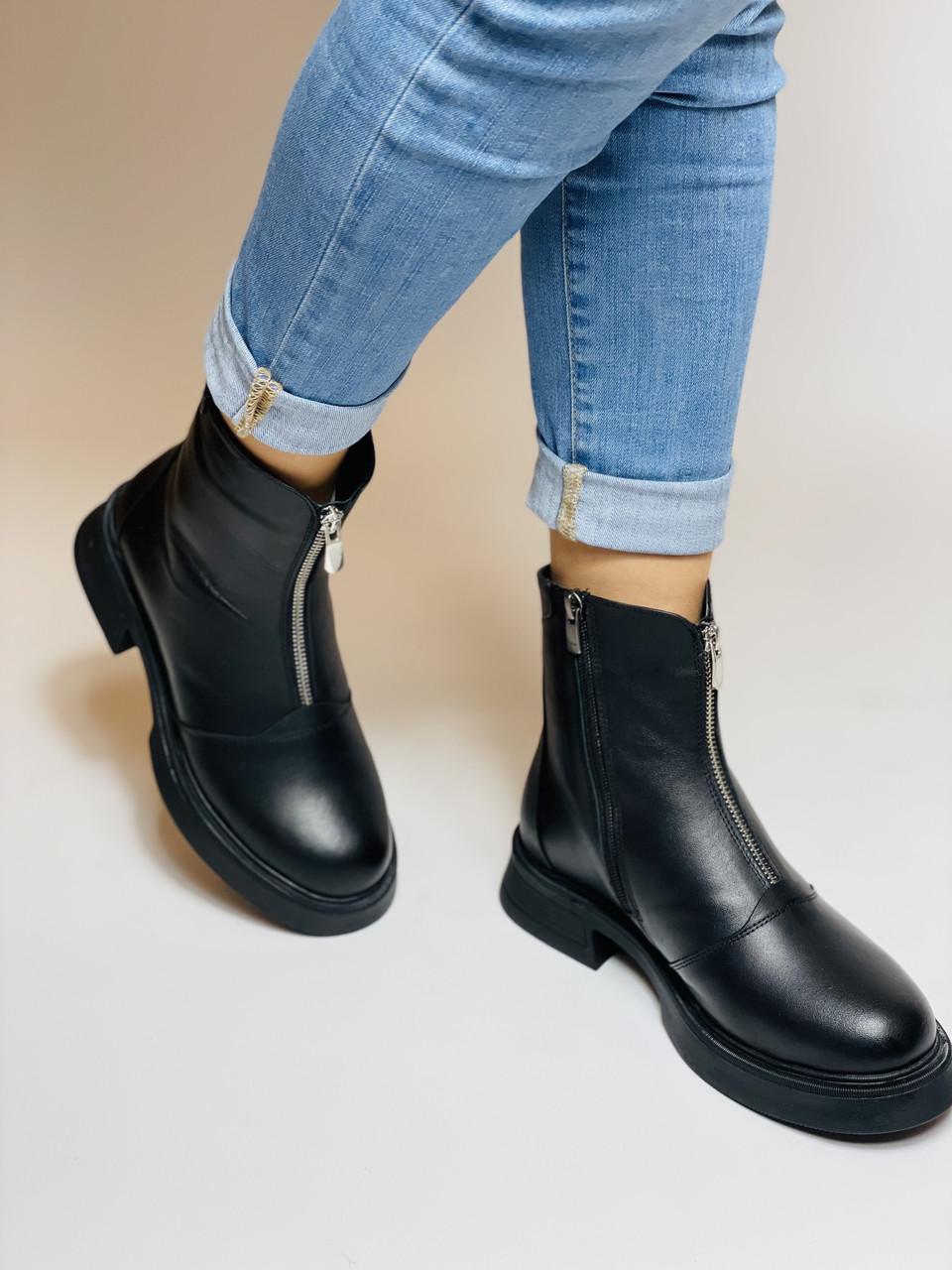 Ботинки женские зимние Corta Mussi р. 40 25,5 см Черный (2728) - фото 10