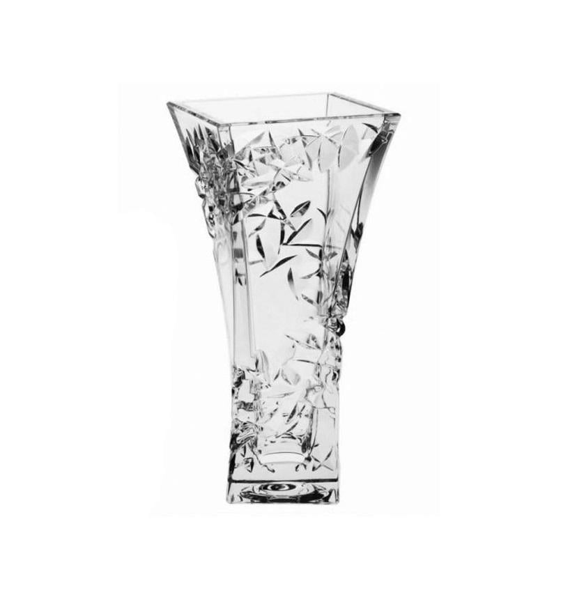 Ваза на ножке Bohemia Samurai богемское стекло 290 мм