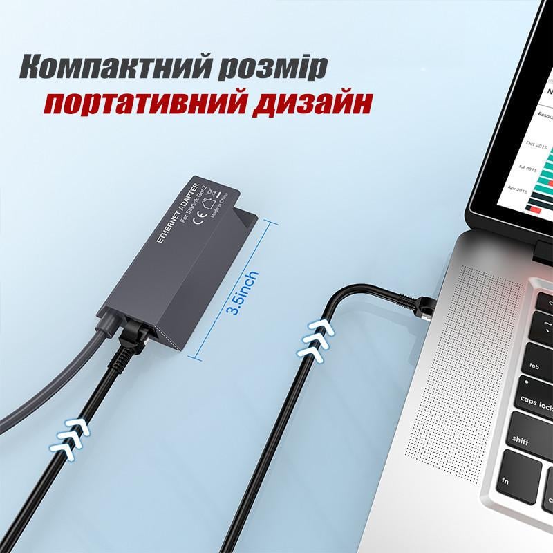 Мережевий адаптер Starlink Ethernet Adapter v2 (24277903) - фото 5 Мережевий адаптер Starlink Ethernet Adapter v2 (24277903) - фото 5