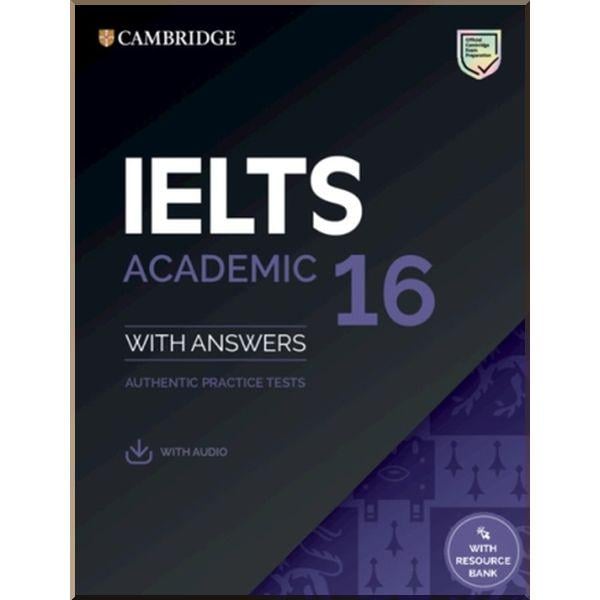 Книга Cambridge University Press "Cambridge English: IELTS 16 Academic Authentic Examination Papers with answers and Downloadable Audio" (ISBN:9781108933858) - фото 1 Книга Cambridge University Press "Cambridge English: IELTS 16 Academic Authentic Examination Papers with answers and Downloadable Audio" (ISBN:9781108933858) - фото 1