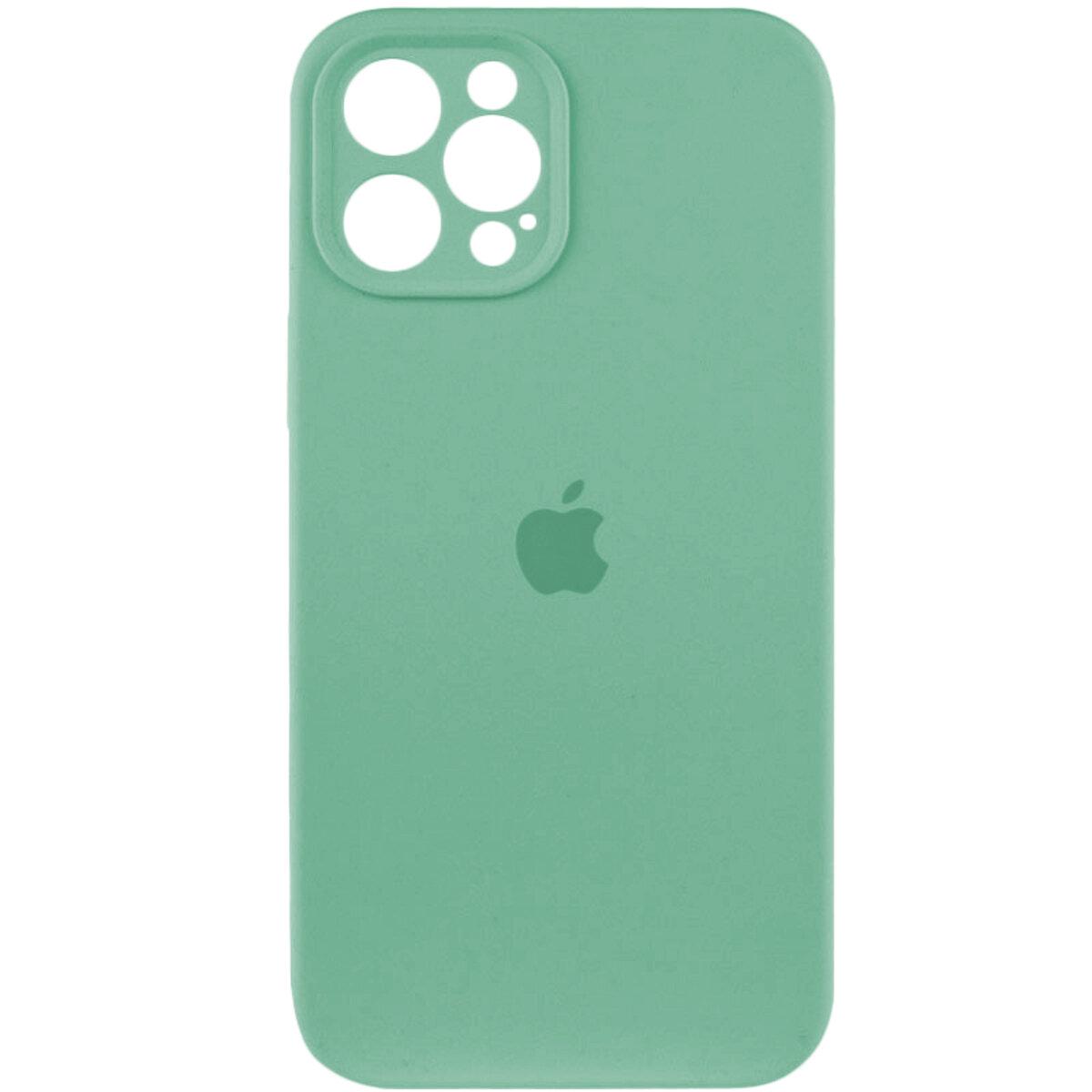 Противоударный чехол для Apple iPhone 12 Pro Silicone Full Case AA Camera Protect / Spearmint