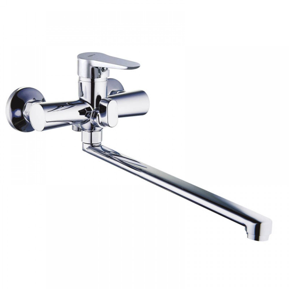 Змішувач для ванни з довгим поворотним виливом MIXXUS PUD7-146 (MI6446) Змішувач для ванни з довгим поворотним виливом MIXXUS PUD7-146 (MI6446)