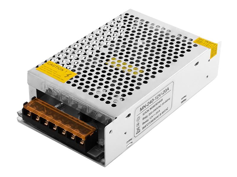 Блок живлення 12 В 240 Вт IP20 (937)