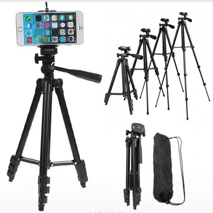 Штатив Tripod 3120 PRO для телефона и фотоаппарата/портативный трипод Black (tf4592) - фото 9