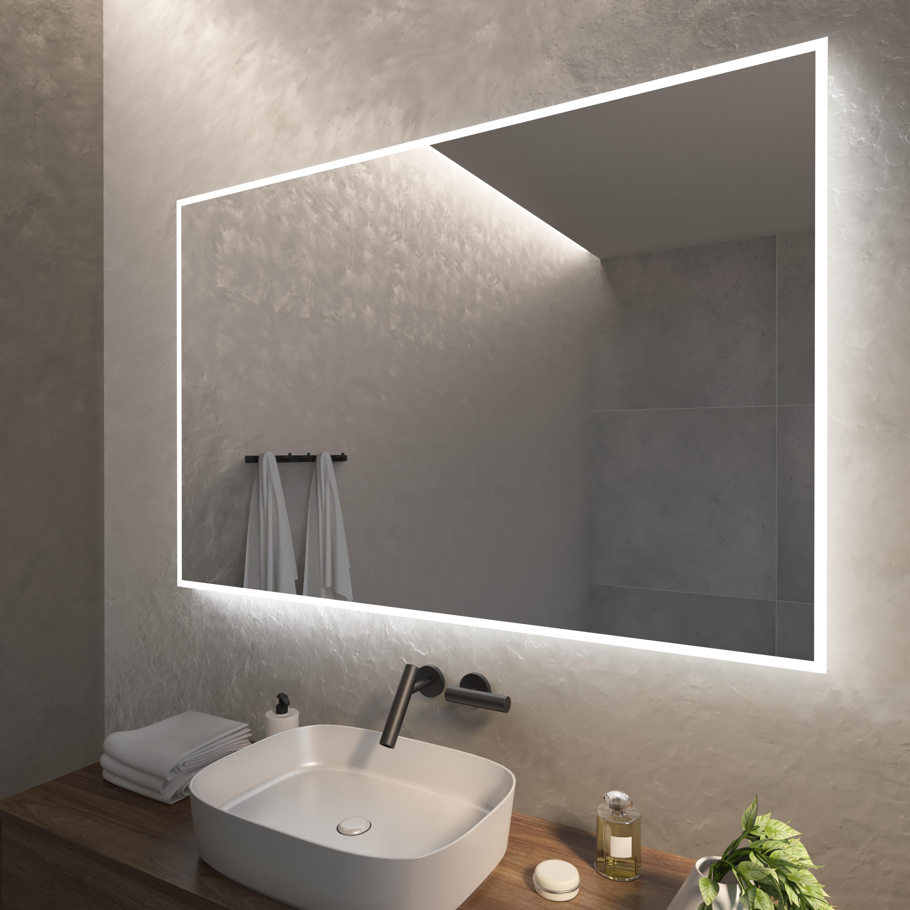 Зеркало Dim Dzerkal SELLA с LED-подсветкой 80х60 см (9592)