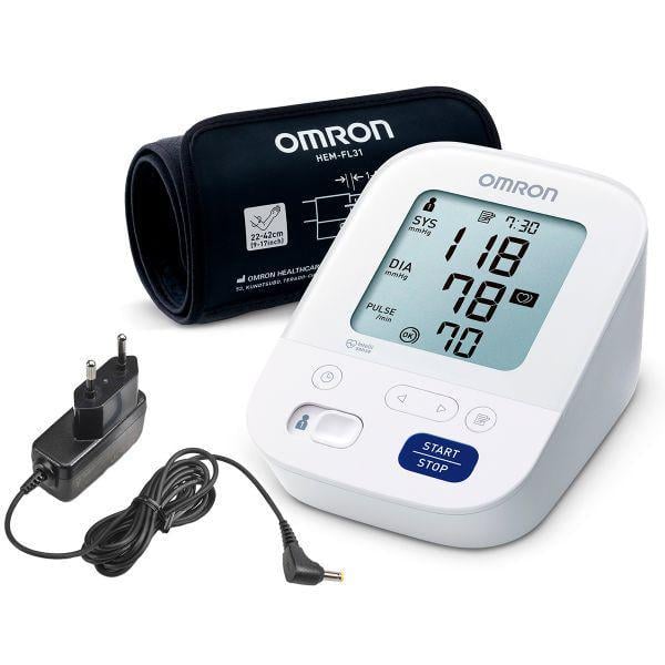 Тонометр автоматичний на плече OMRON M3 Comfort з адаптером