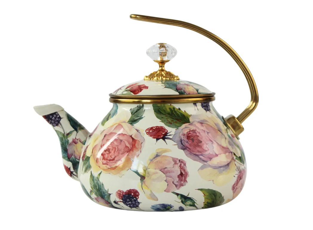 Чайник эмалированный PEONY Elmani с крышкой 2,2 л - фото 3