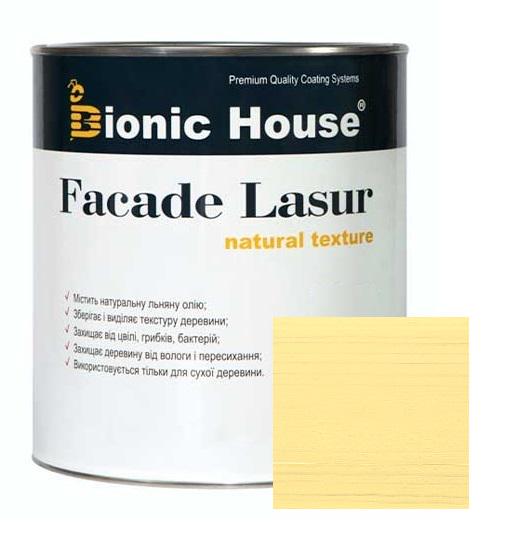 Краска фасадная для дерева Facade Lasur 2,8 л Медовый (18271459) - фото 1 Краска фасадная для дерева Facade Lasur 2,8 л Медовый (18271459) - фото 1