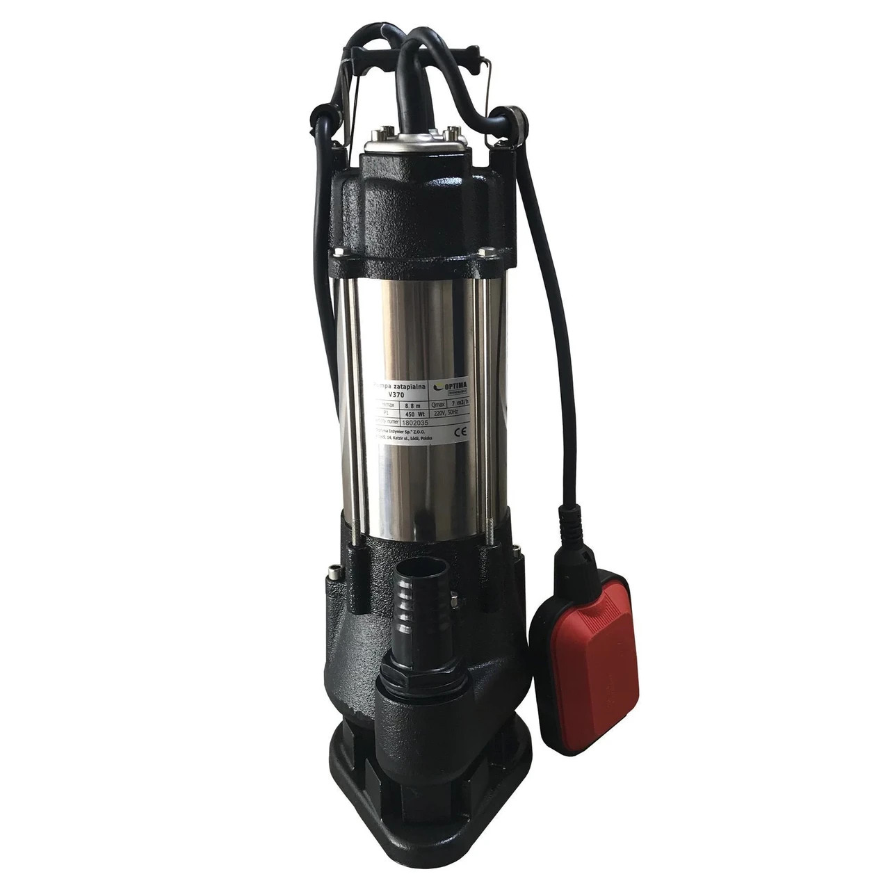 Насос фекальний Optima V370 0,45 кВт (11000723)