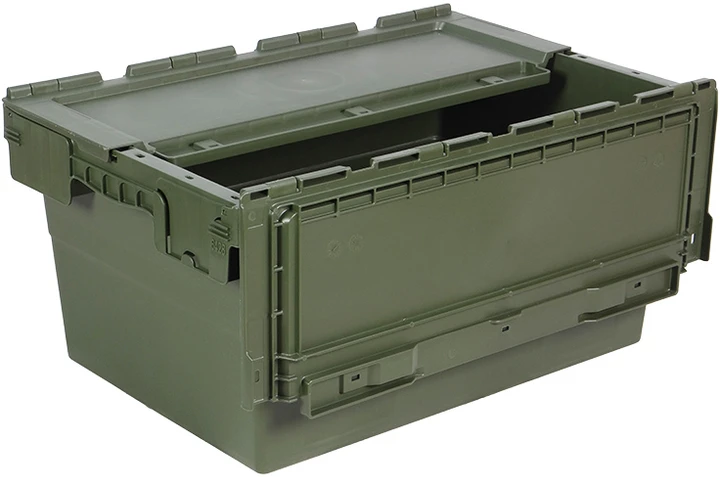 Ящик пластиковый N6428-ALC тип 1 600x400x295 мм Оливковый (N6428-ALC/Ол)
