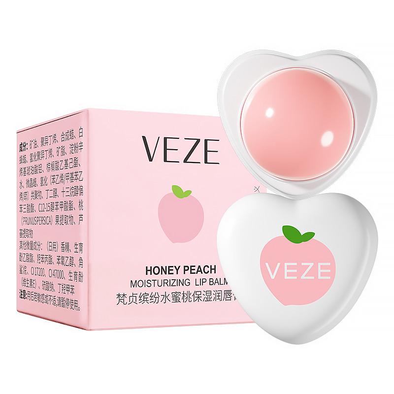 Бальзам для губ увлажняющий Veze Honey Peach Moisturizing с персиком 5,8 г