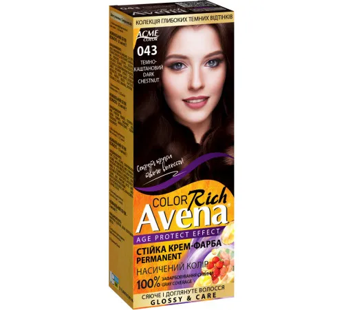 Краска для волос Acme-Color Рябина 043 Темно-каштановый 135 мл (1691)