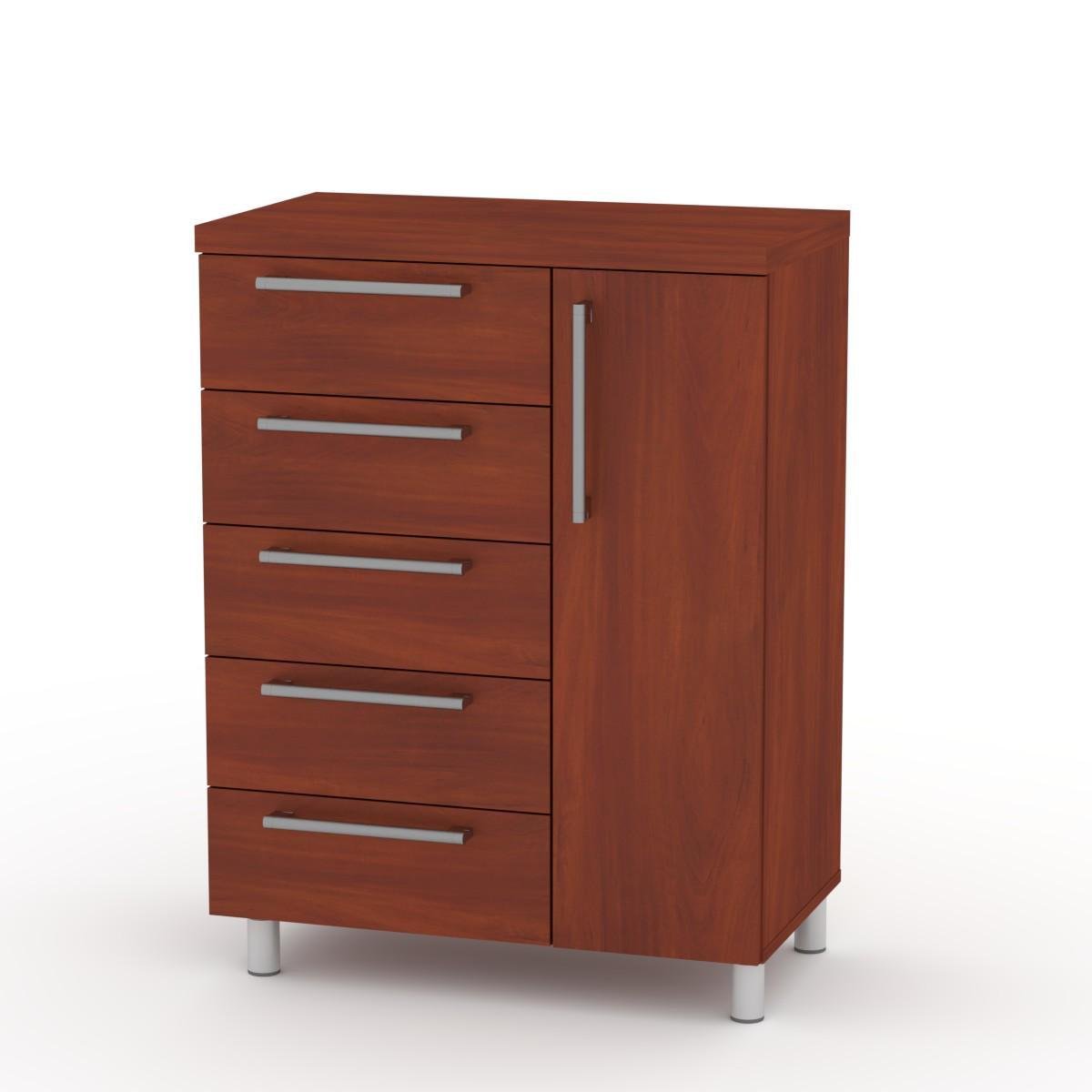 Комод-тумба МеблиКо 1 МГ-2 70х40х93 см Яблоня (k-1482-6) - фото 1 Комод-тумба МеблиКо 1 МГ-2 70х40х93 см Яблоня (k-1482-6) - фото 1