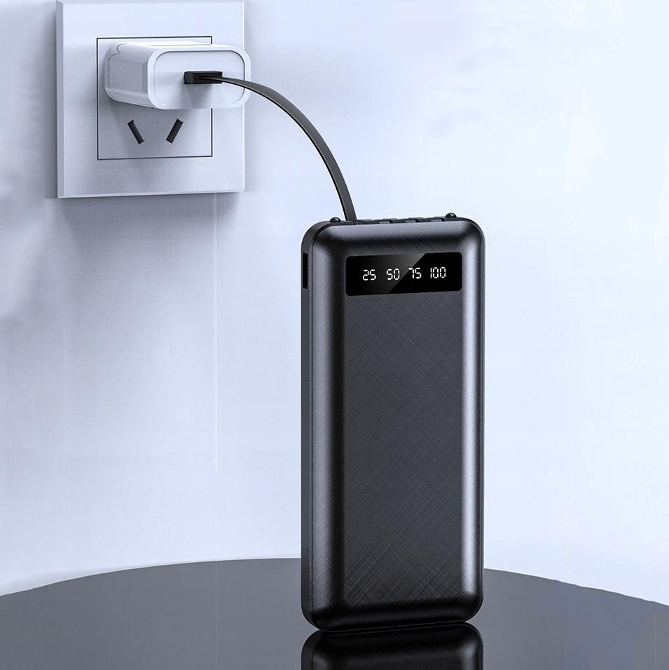 Внешний аккумулятор, павербанк YOYO 10000mAh + Lightning / Type-C / Micro / USB (PB02) - фото 6 Внешний аккумулятор, павербанк YOYO 10000mAh + Lightning / Type-C / Micro / USB (PB02) - фото 6