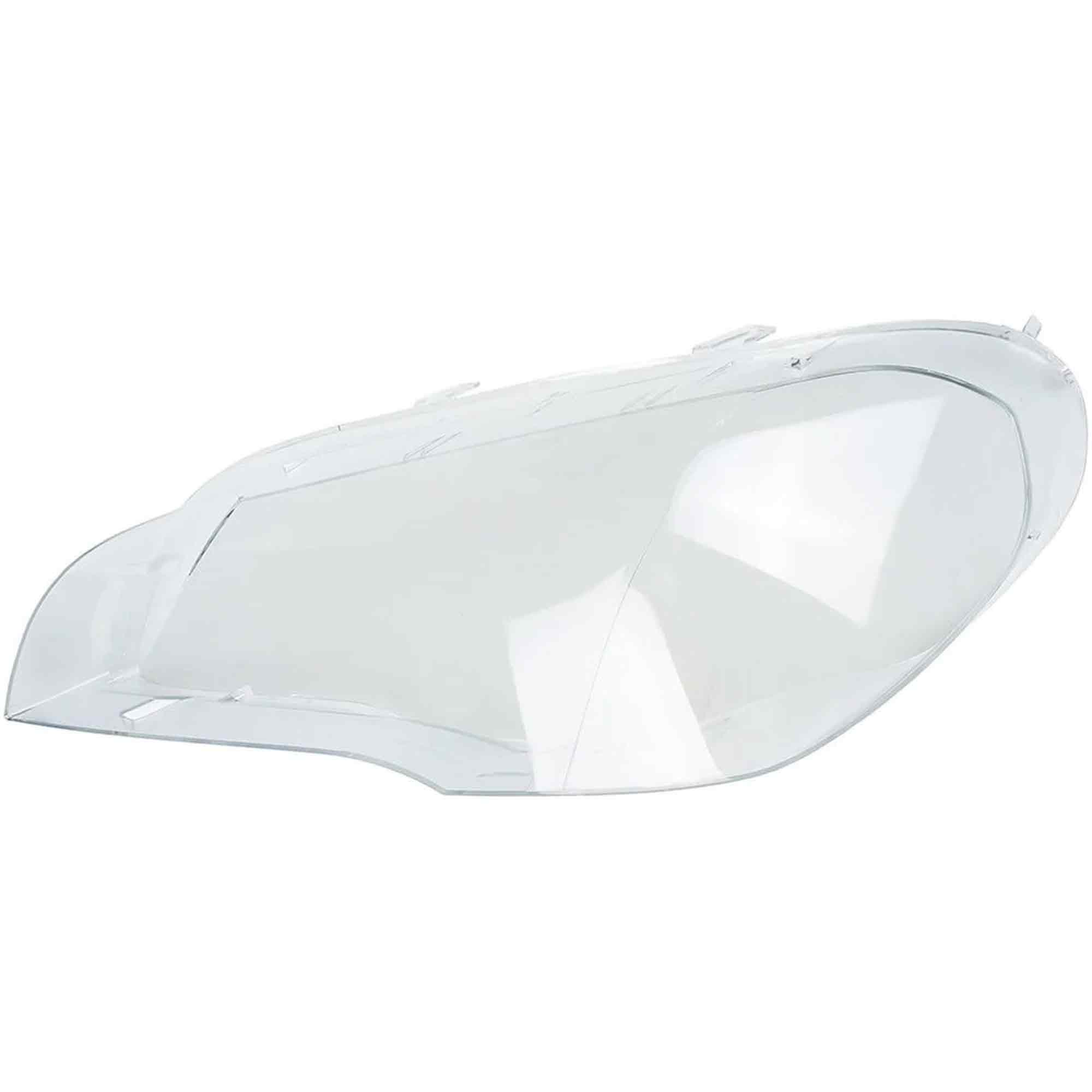 Скло фари BMW X5 E70 2006-2013 дорест/рест ліве (Bmw-glass-50L)