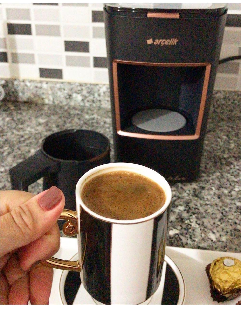 Кофеварка полуавтоматическая для турецкого кофе ARCELIK 3300 Черный - фото 7 Кофеварка полуавтоматическая для турецкого кофе ARCELIK 3300 Черный - фото 7