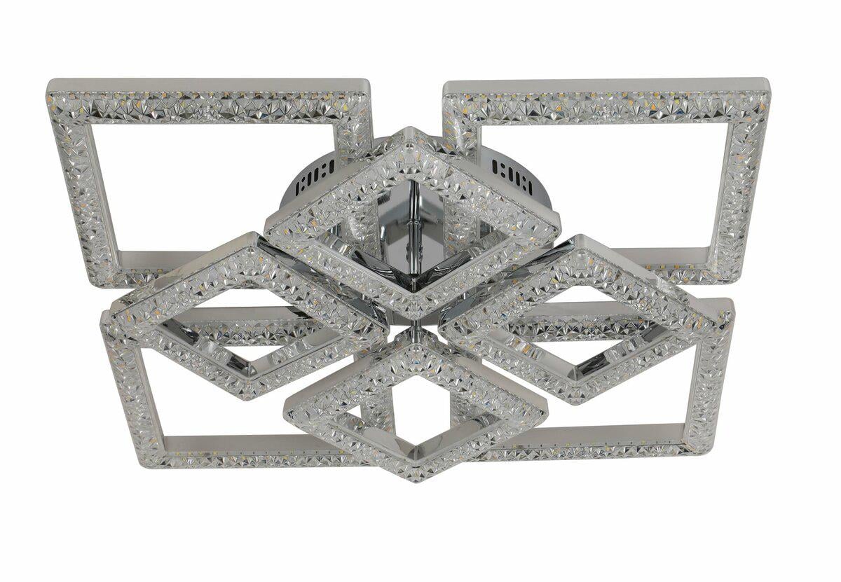 Люстра светодиодная акриловая 2726/4/4 CR 100Wх2 (43831)