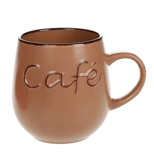 Чашка керамическая Flora "Cafe" 0,5 л (31761)