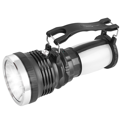 Фонарь кемпинговый аккумуляторный 2891T-1W-16SMD с солнечной батареей Черный